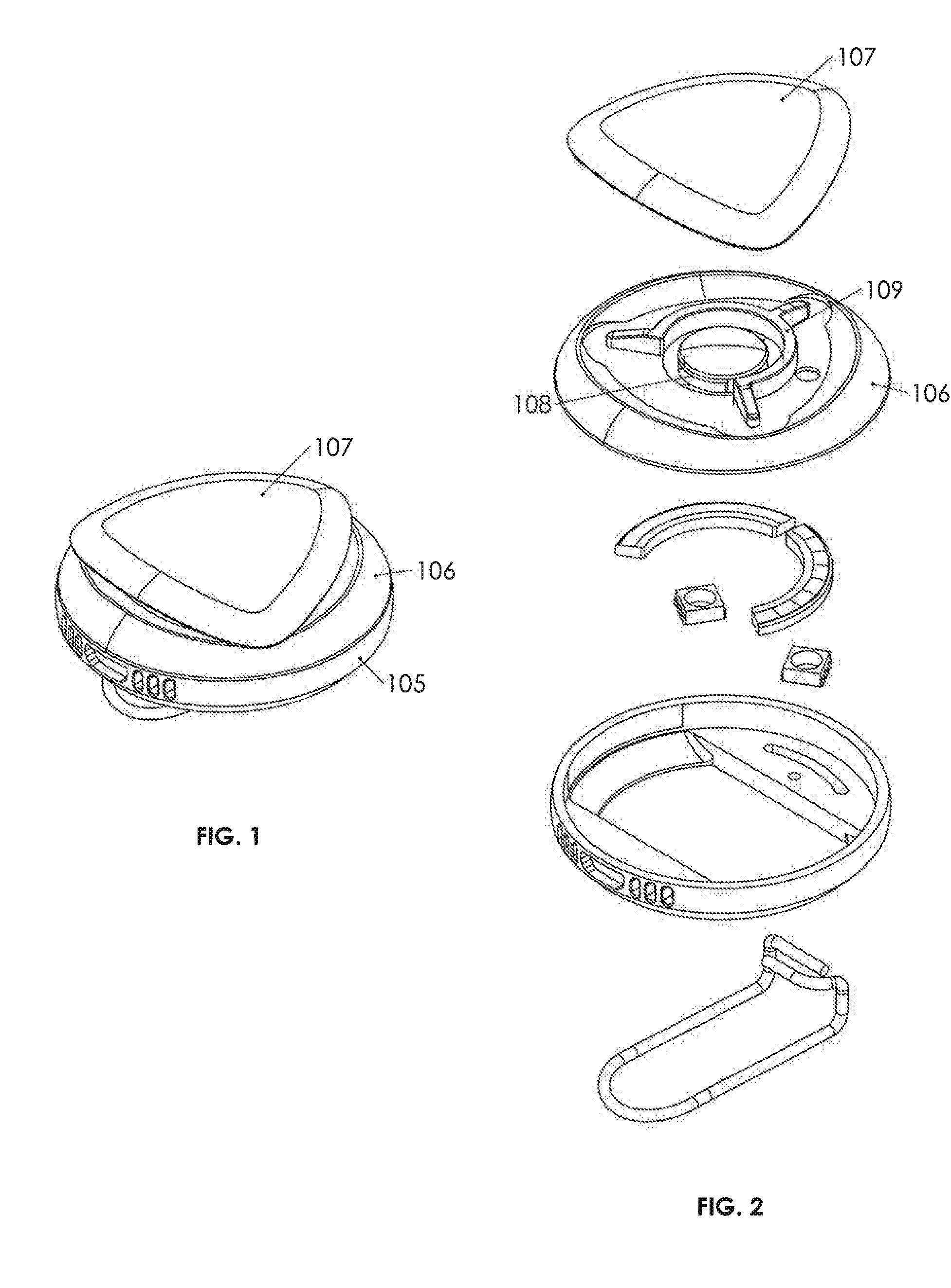 Portable device for detecting and measuring particles entrained in the air