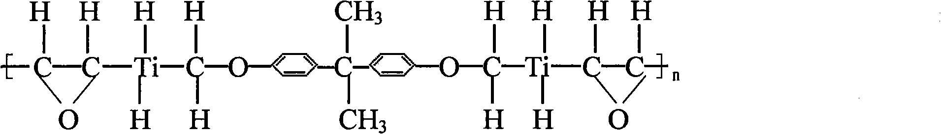 Nano organic titanium polymer, coating thereof and manufacturing method thereof