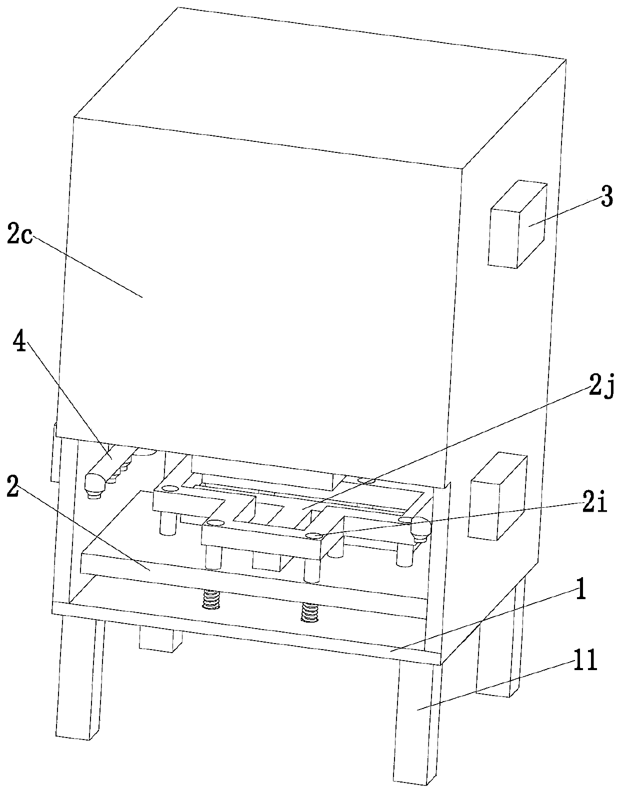 Processing and forming method of bridge-cut-off aluminum alloy section bar