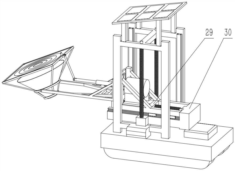 Light-converging heating device based on Fresnel lens