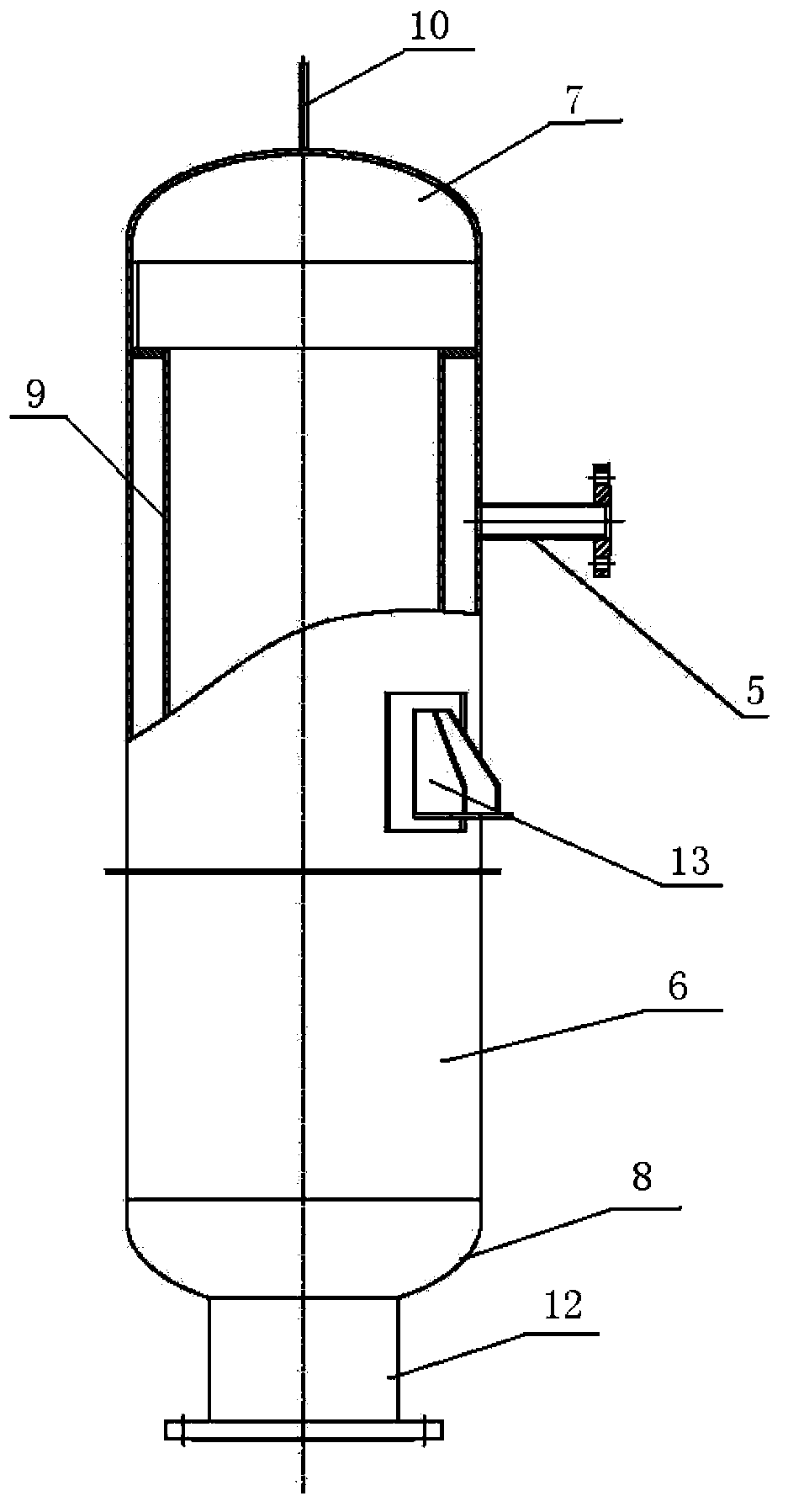 Reactor pressure vessel distributed simulation structure in integral simulation test