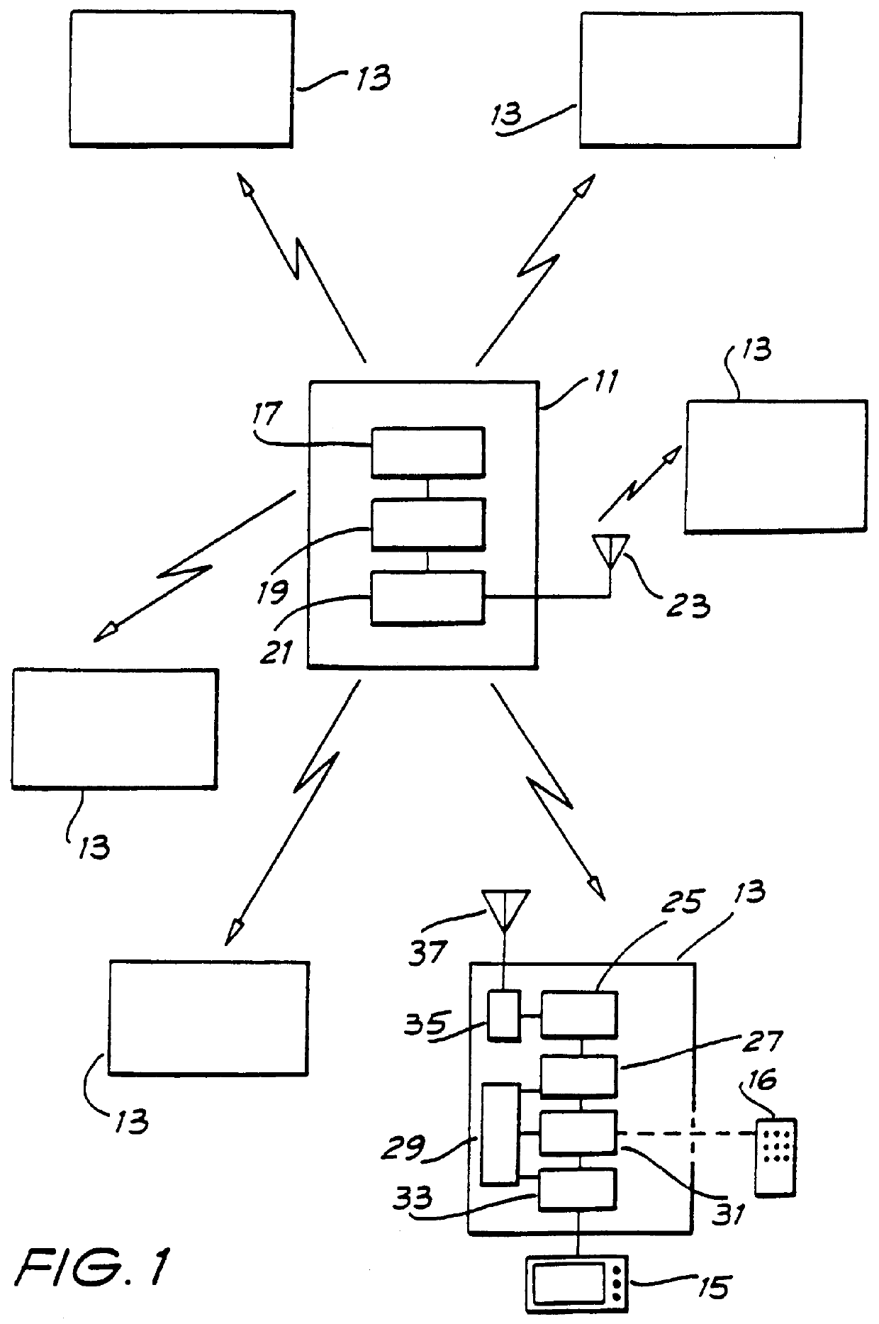 Distributed database system and database received therefor