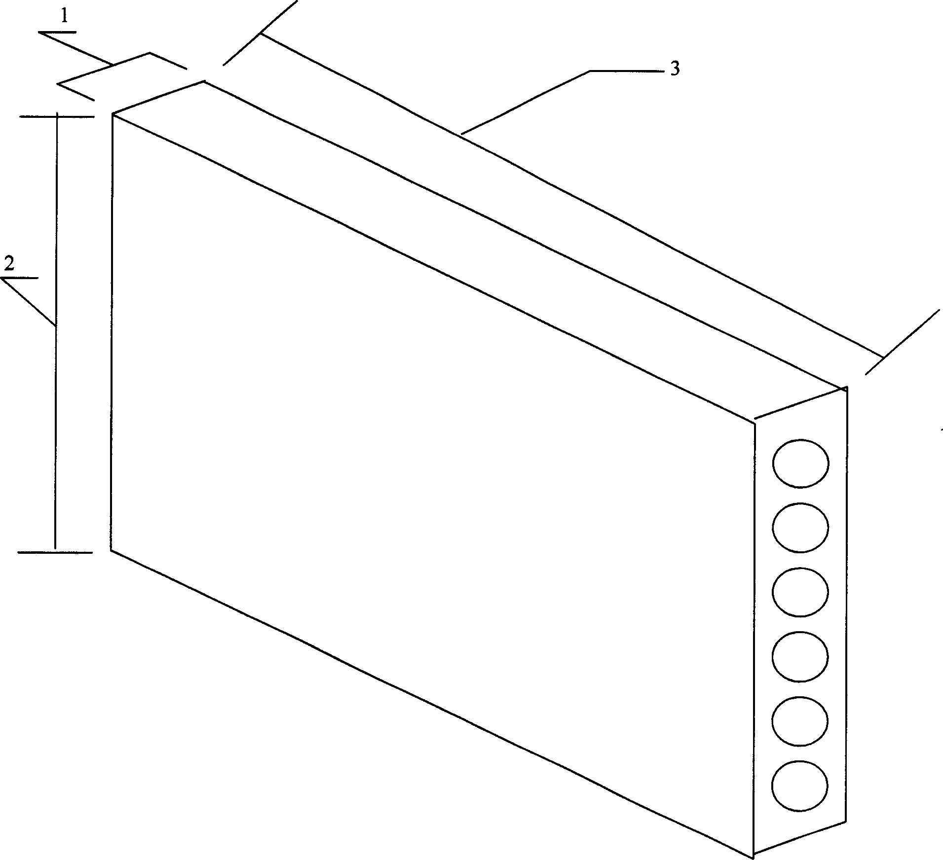 Ecological environment-friendly type wallboard with regeneration aggregate function and method of manufacture the same