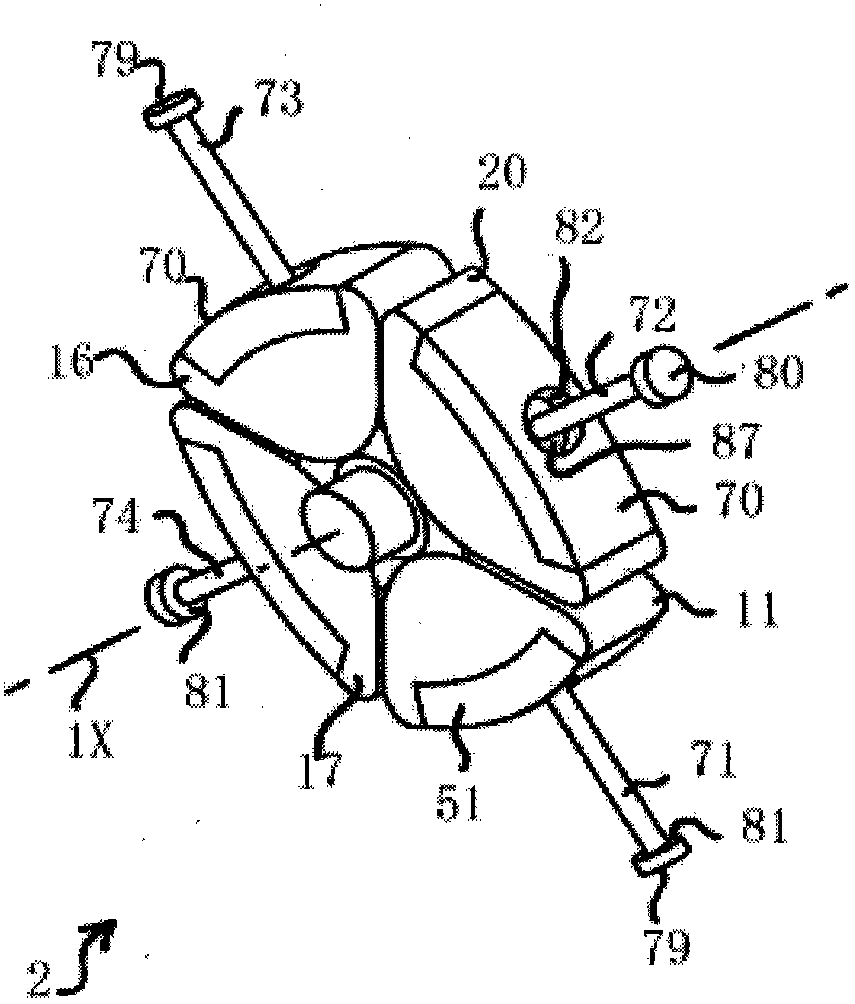 Apparatus for converting kinetic energy into usable power and improvement thereof