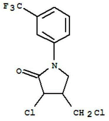 Compound herbicide containing pyrizachlor, fluroxazone and high-efficiency haloxyfop-pyl and its application