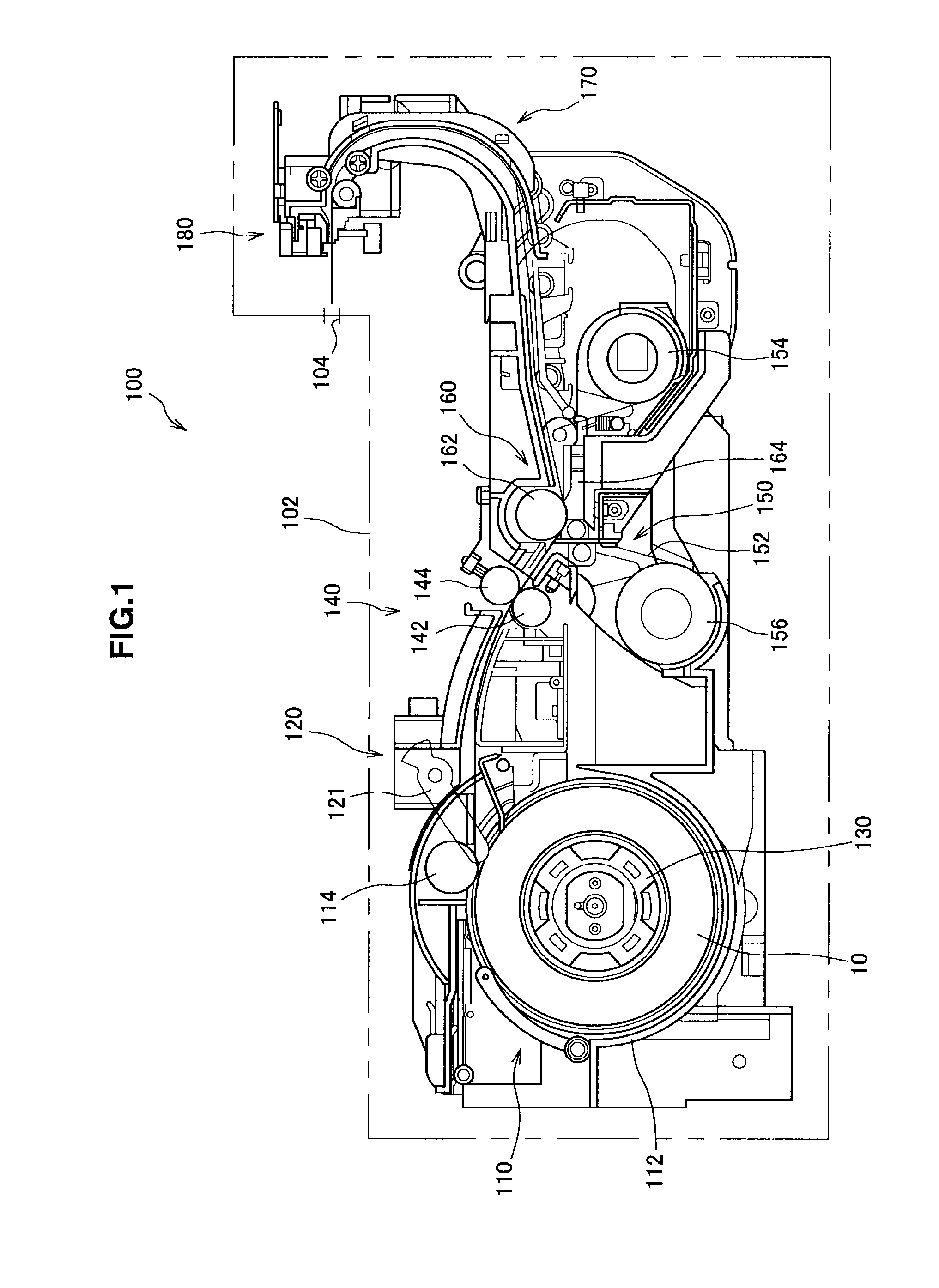 Paper width detection apparatus and image forming apparatus