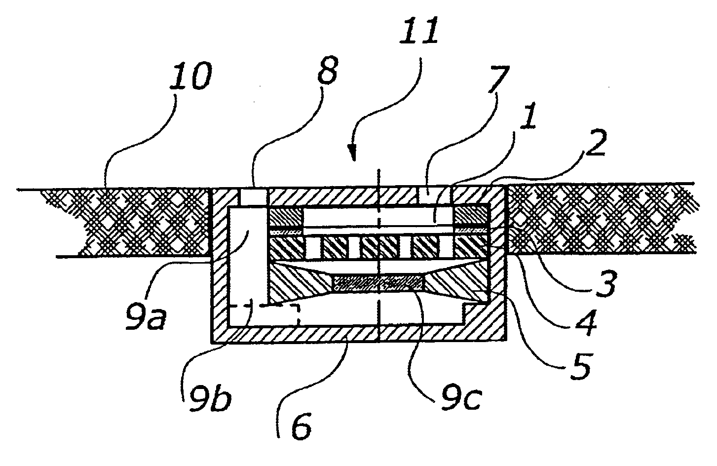 Pressure-gradient microphone capsule