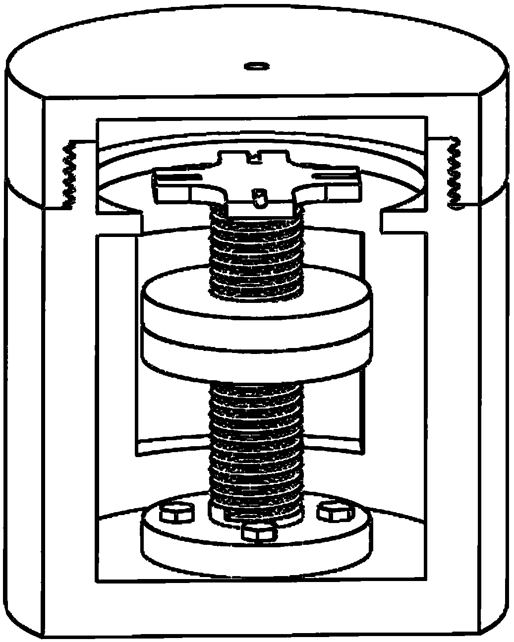 Fiber Bragg Grating Two-Dimensional Vibration Sensor with Adjustable Range