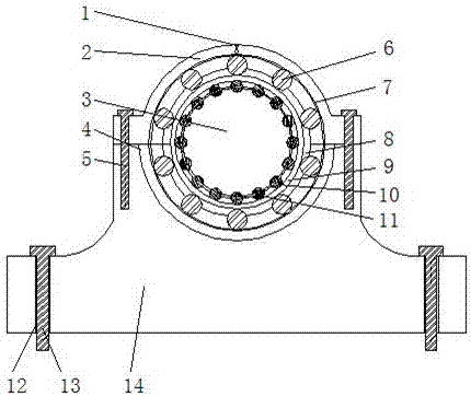 Abrasion-resistant bearing pedestal