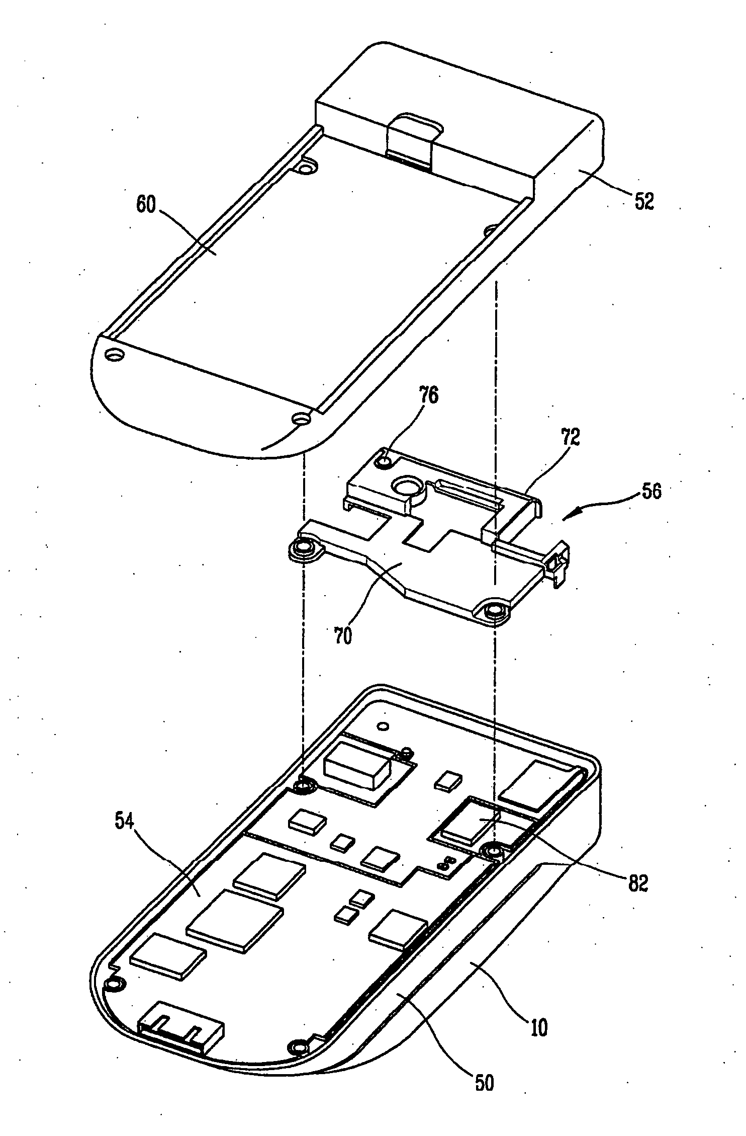 Internal antenna and mobile terminal having the internal antenna