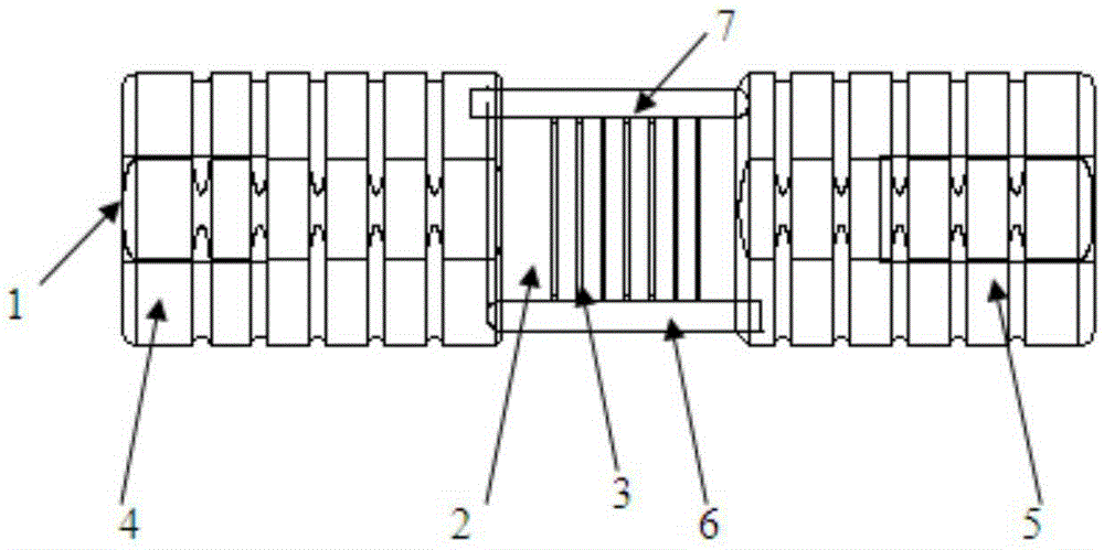 Arch wire shaper with compression bars at both ends