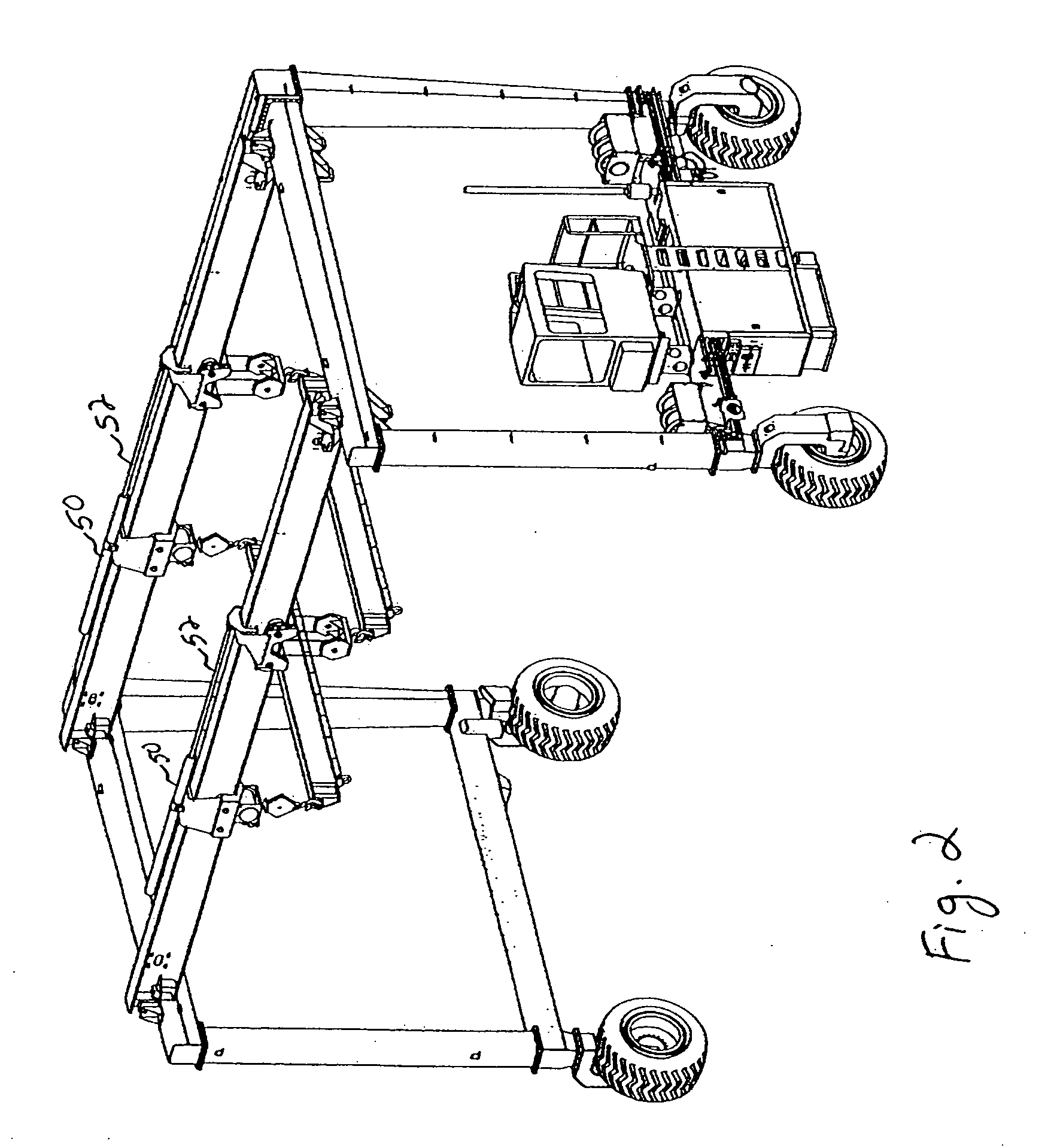 Powered auxiliary hoist mechanism for a gantry crane