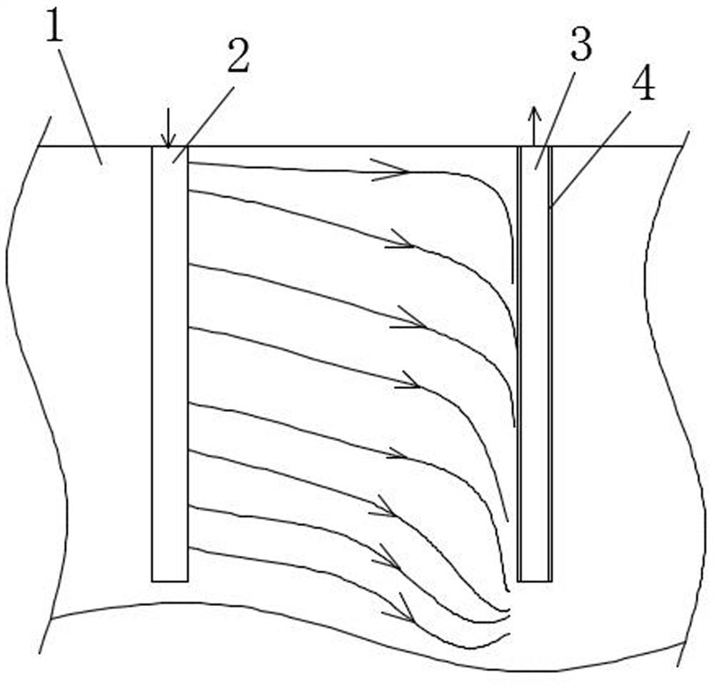 Construction method of sandy soil geological cut-off wall