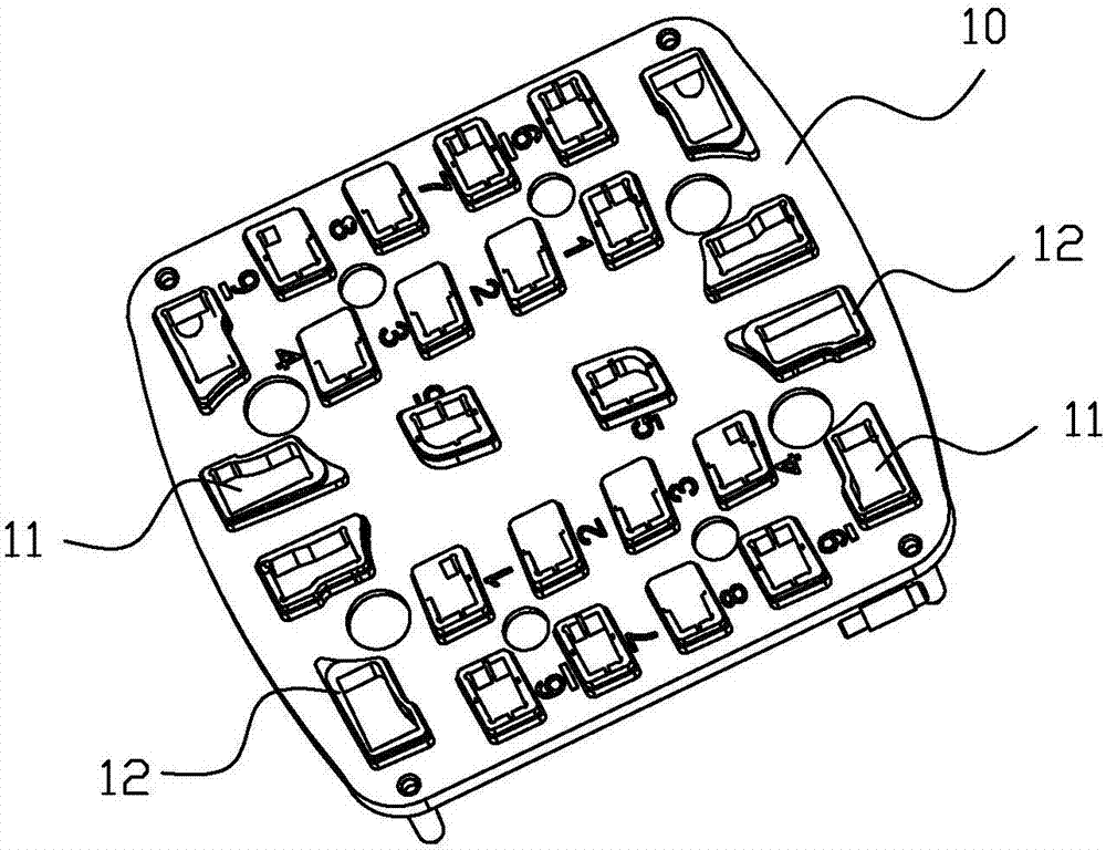 Key spraying jig