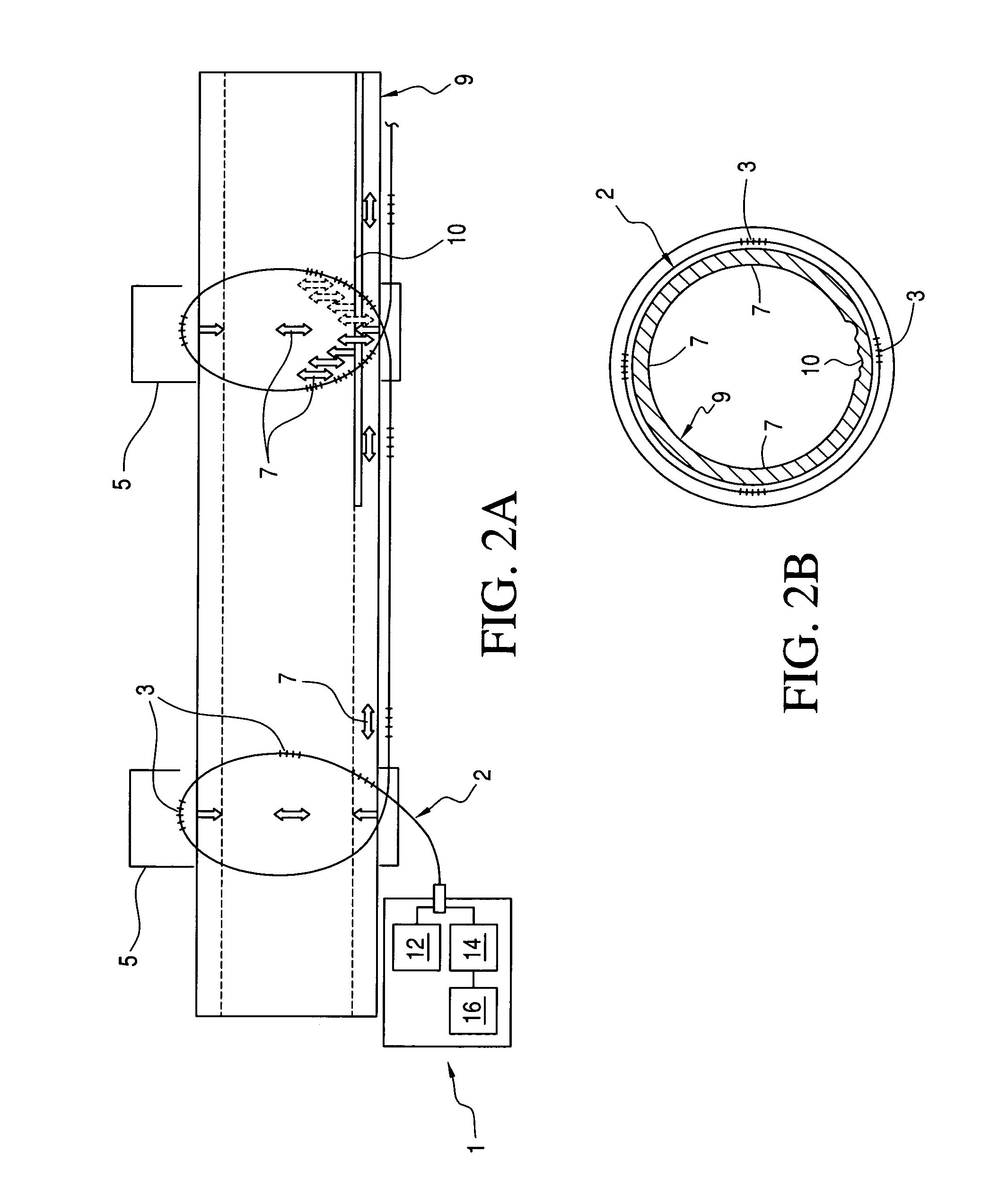 System and method for uniform and localized wall thickness measurement using fiber optic sensors