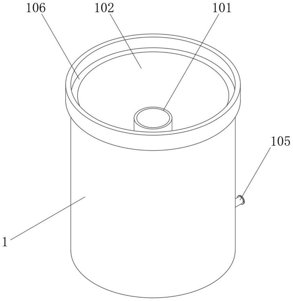 Desanding device for shale gas exploitation