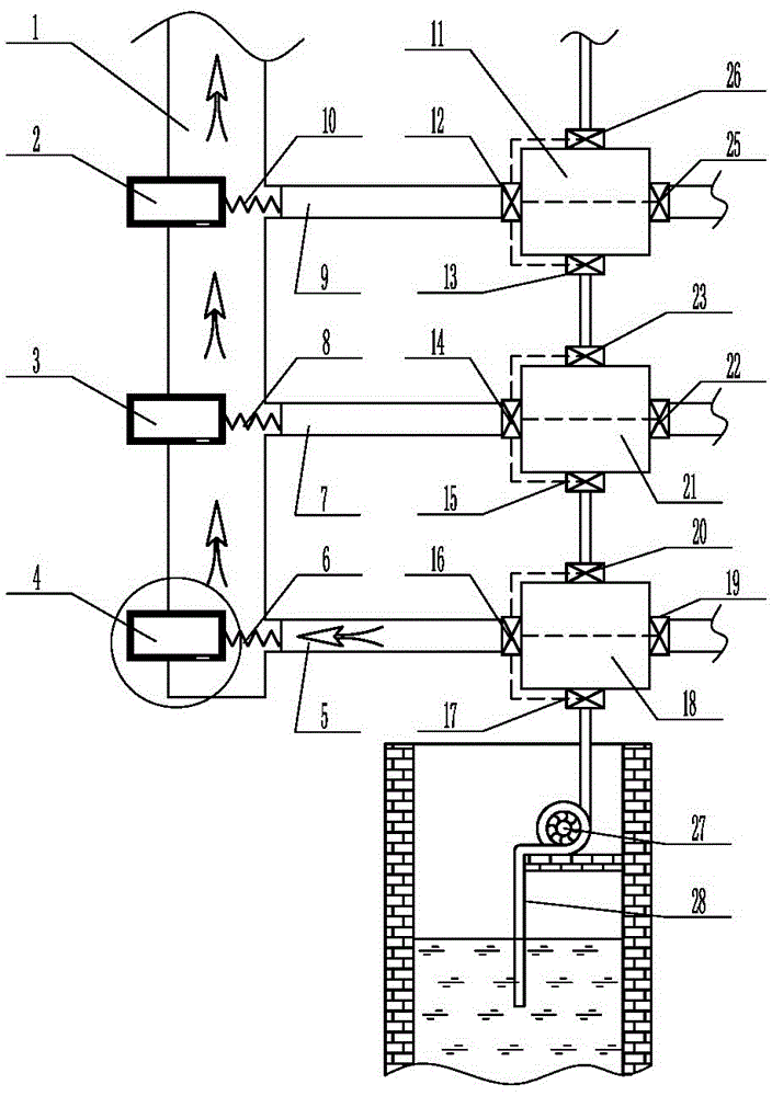 A solar energy auxiliary heat wind window circulating water air conditioner