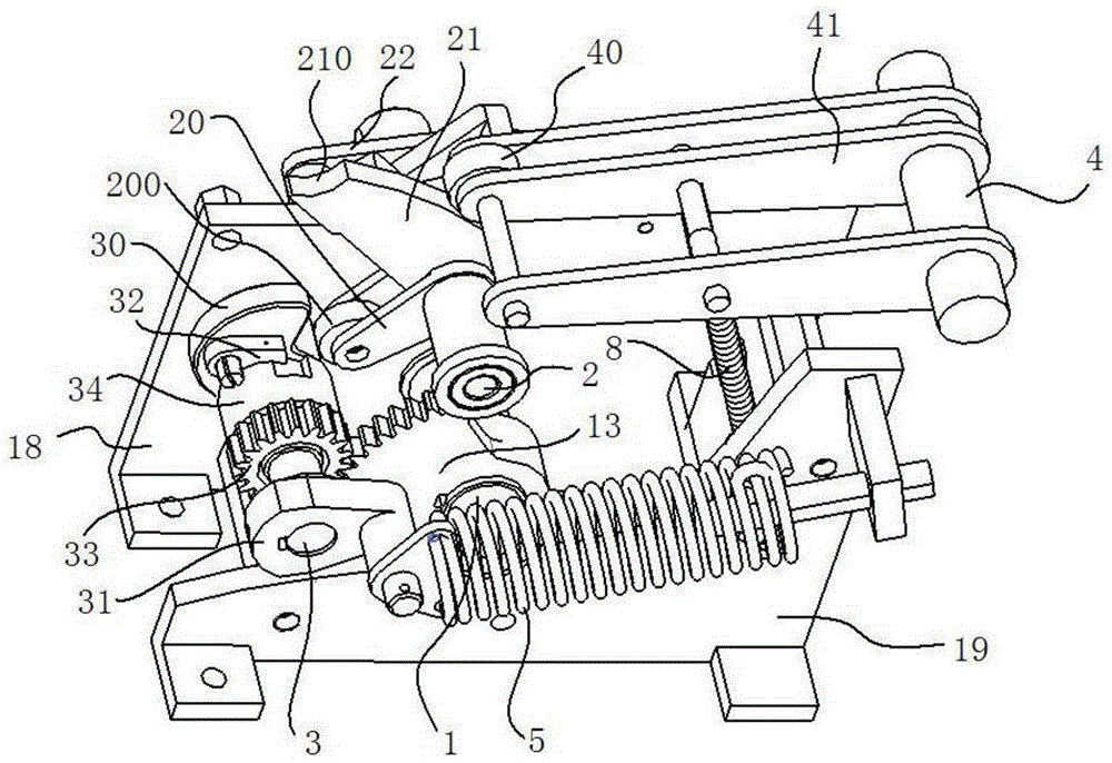 Opening and closing induction current vacuum switchgear