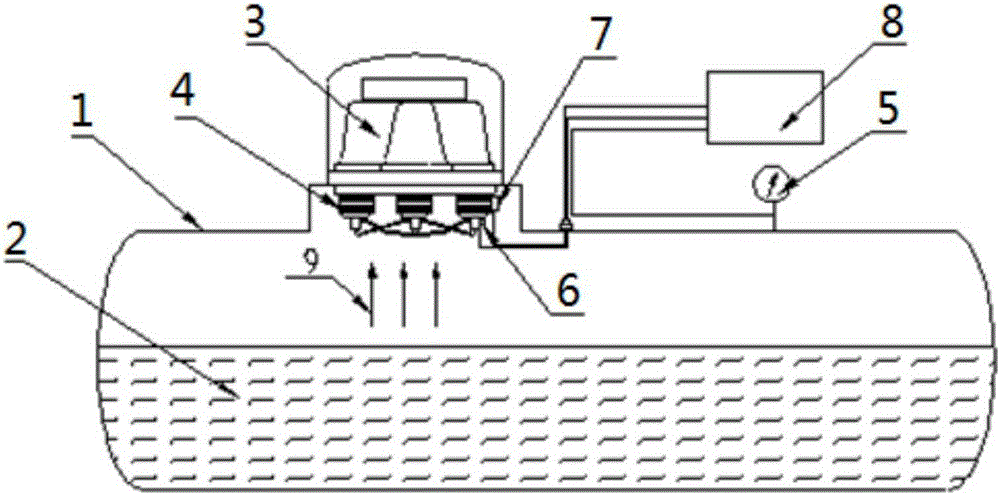 Small skid-mounted LNG boil-off gas reliquefaction recovery device