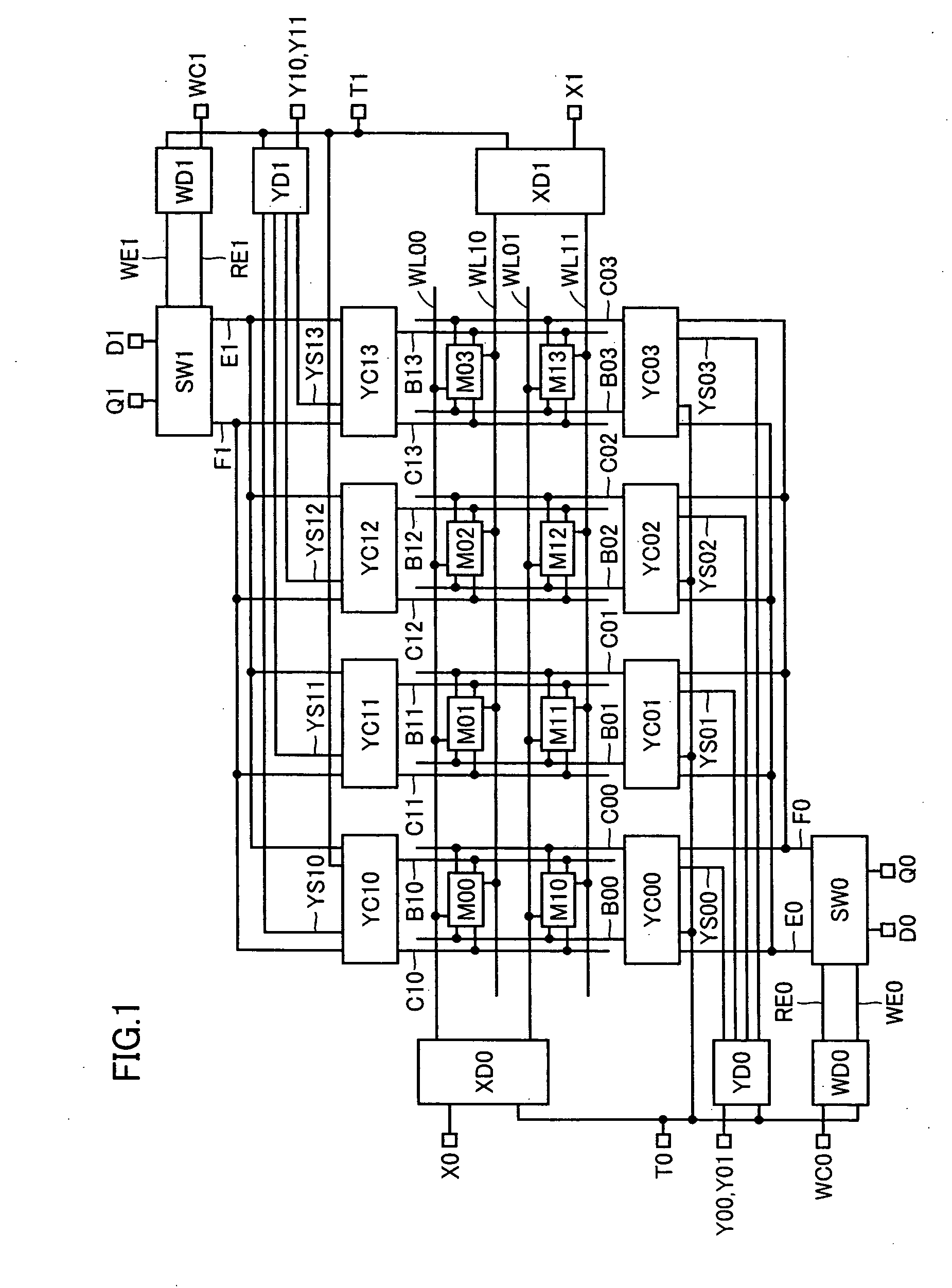 Multiport semiconductor memory device capable of sufficiently steadily holding data and providing a sufficient write margin