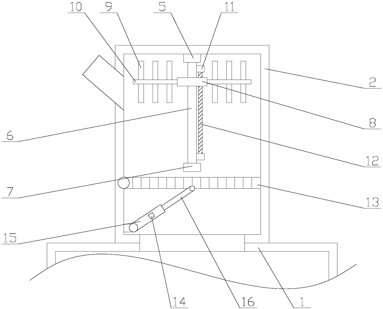 Environment-friendly straw burner with anti-blocking function