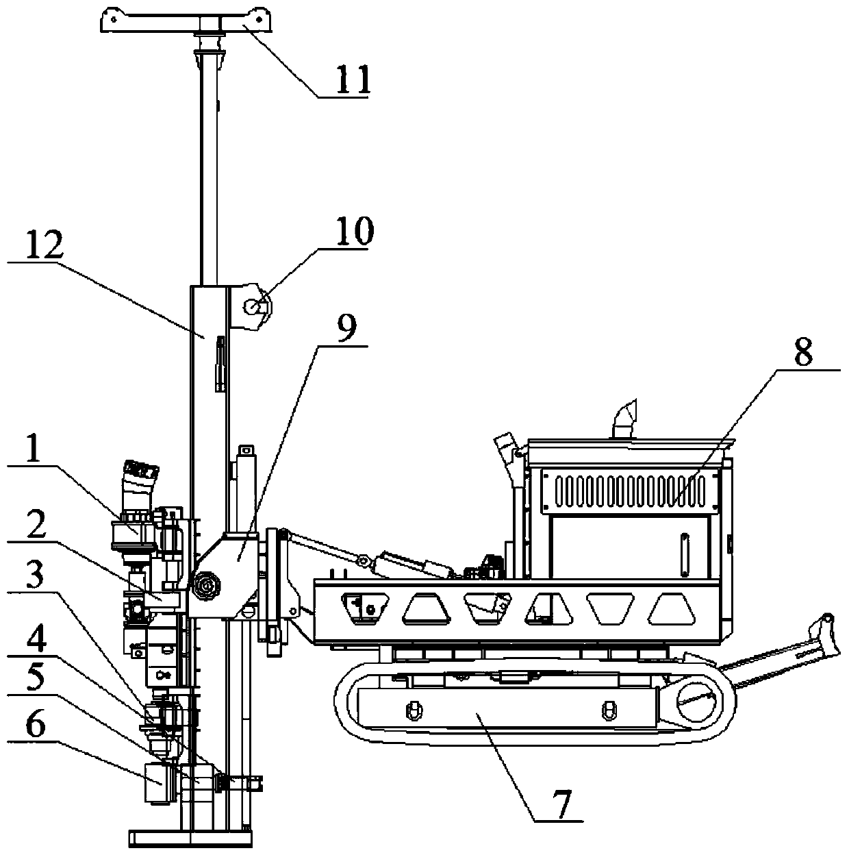 Various drill bit integrated direct-pushing type sampling equipment