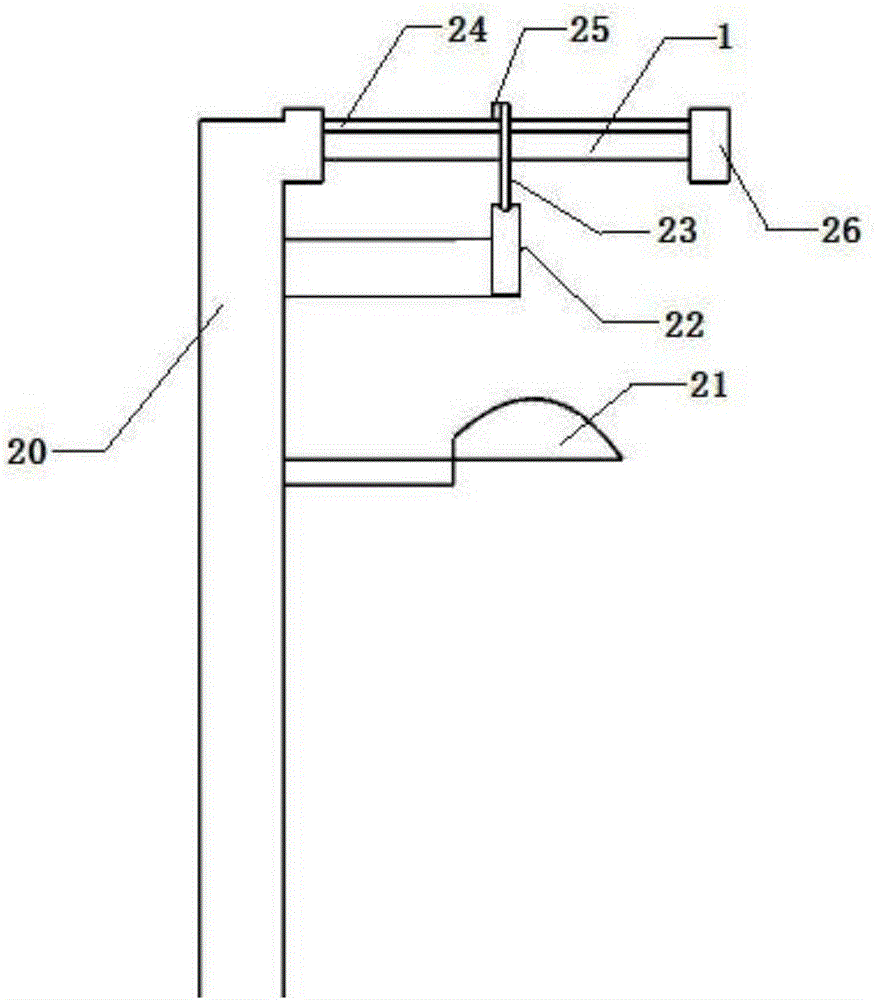 Solar street lamp with cleaning device