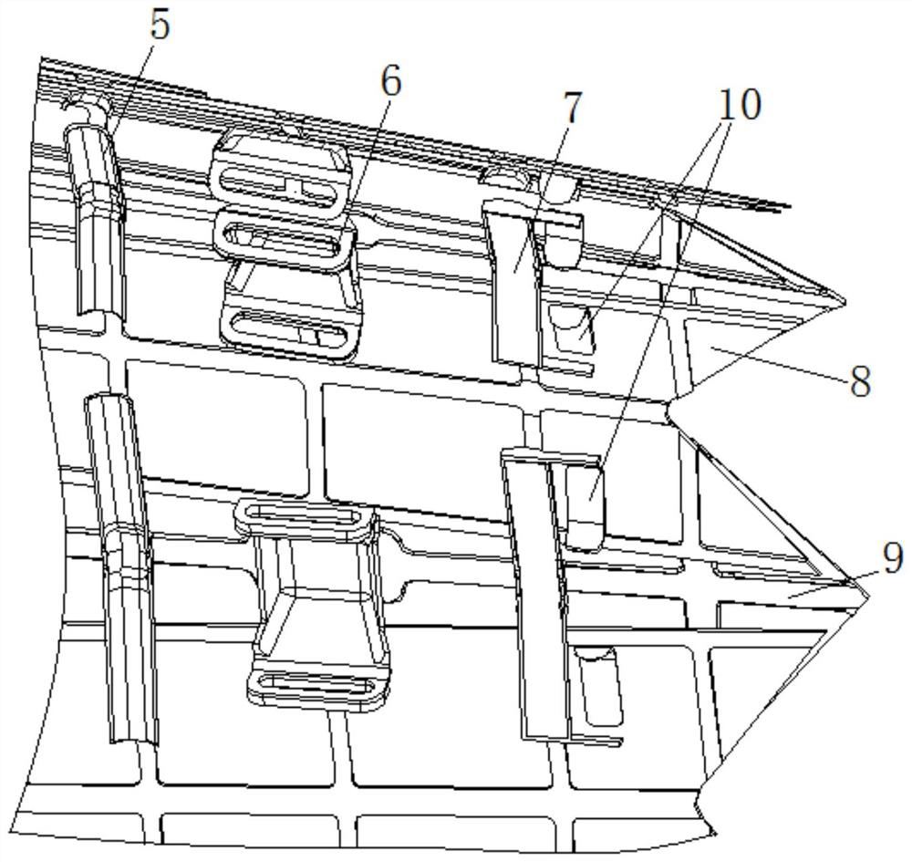 Retracting and releasing limiting device for outer adjustment sheets of adjustable nozzle of aero-engine