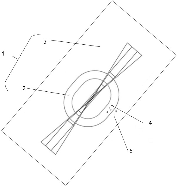 Airport clearance assessment method for flue gas emission obstacles