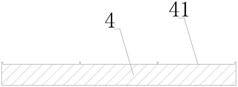 Forming die and method for ceramic, rubber and steel three-in-one lining plate