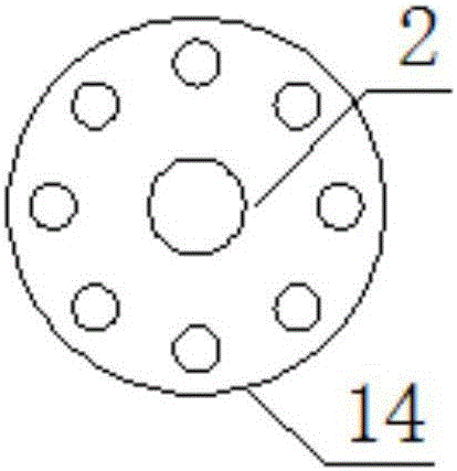 Method for sealing large-dip-angle downward gas pressure determination drill hole