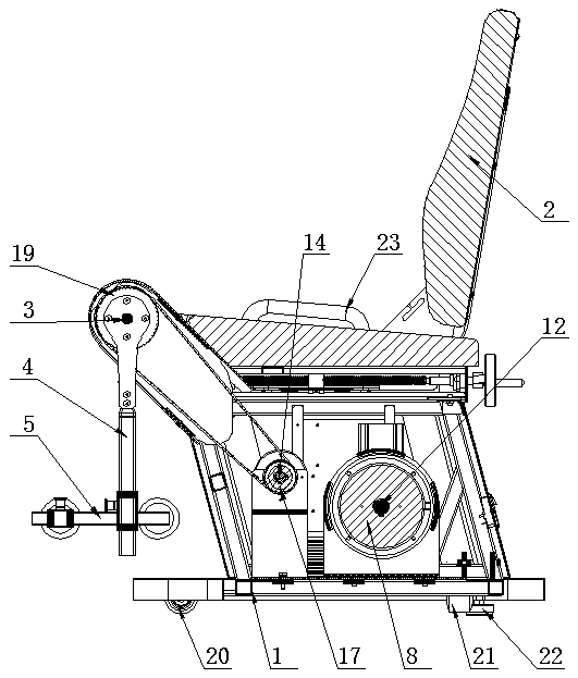 Knee joint trainer