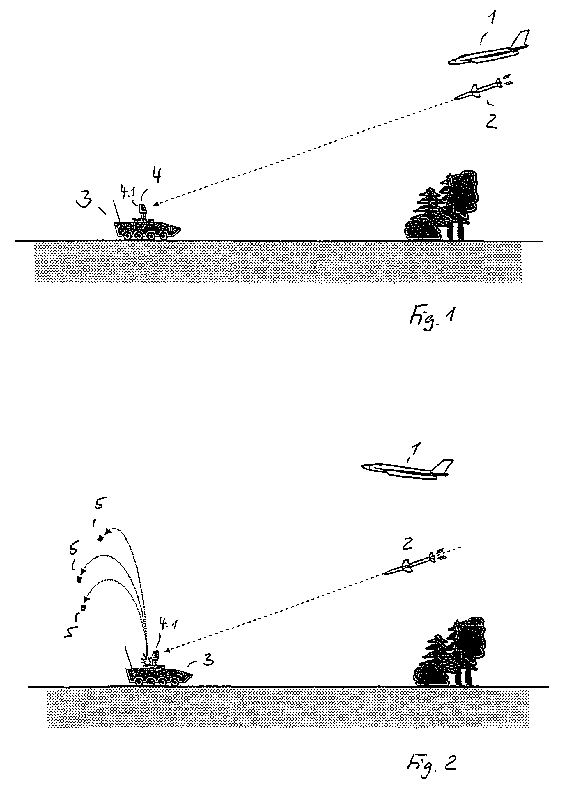 Protective device and protective measure for a radar system