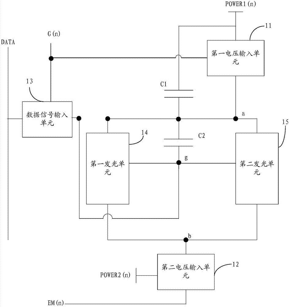 AC (alternating current)-driven pixel circuit, driving method and display device