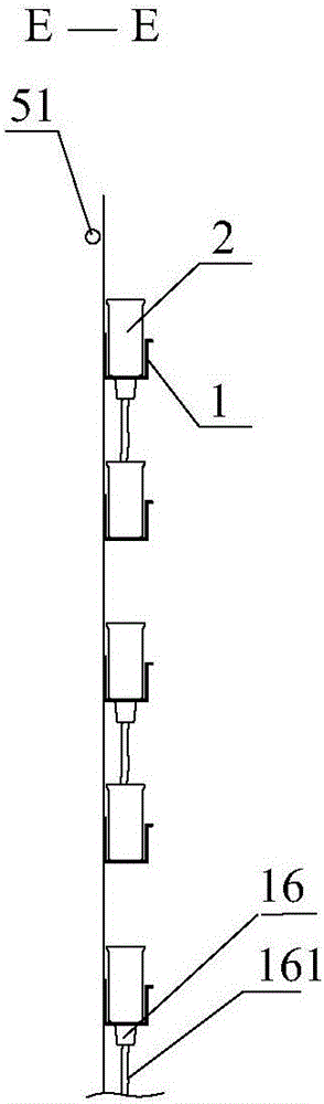 Vertical greening system easy to maintain