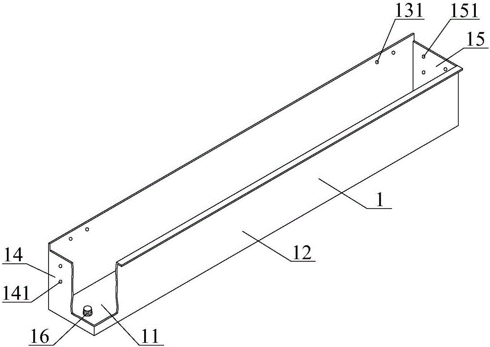 Vertical greening system easy to maintain