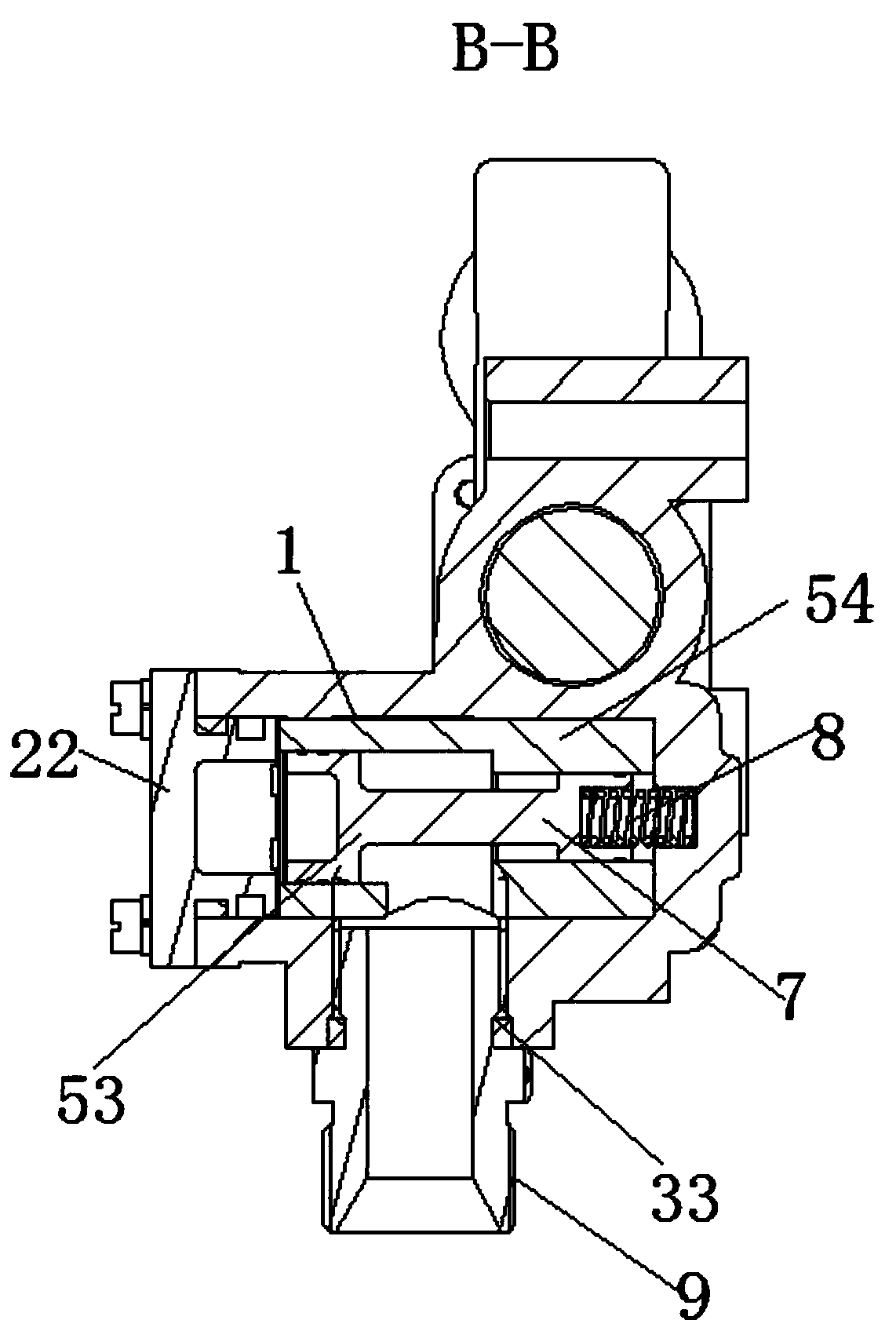 Satellite dual-component propellant parallel storage tank equalization discharge synchronous valve and application thereof