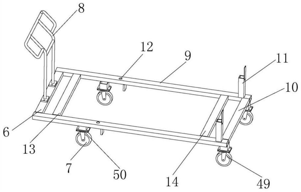 Operation method of logistics transport vehicle suitable for automatic production line