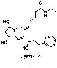 A method for purifying bimatoprost