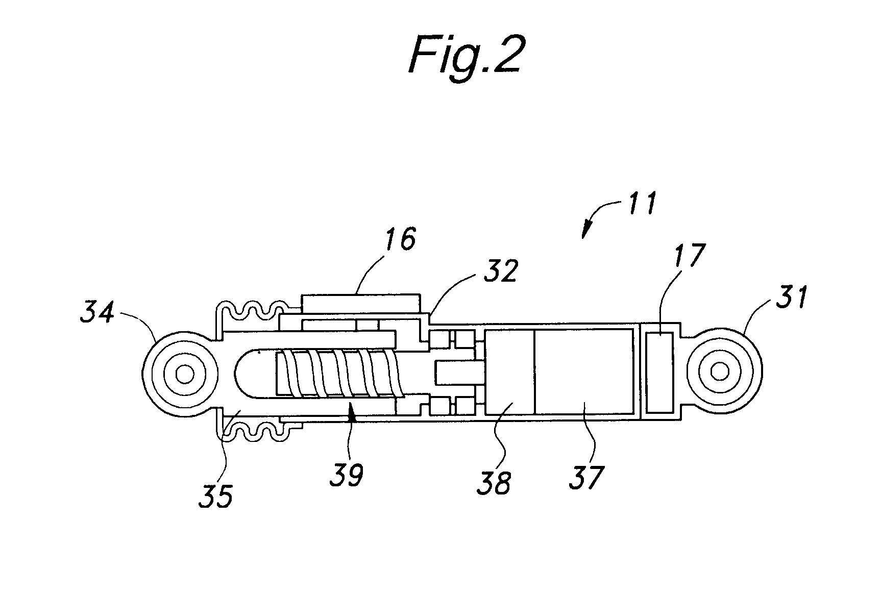 Rear wheel toe angle control device and method for calibrating a reference position of an electric actuator in a rear wheel toe angle control device