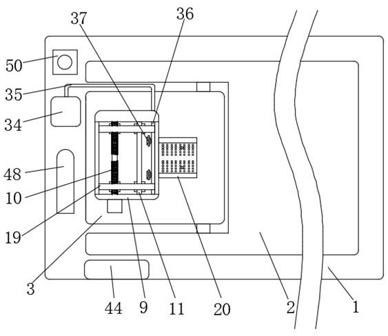 Intelligent brain postoperative recovery nursing rehabilitation device and use method thereof