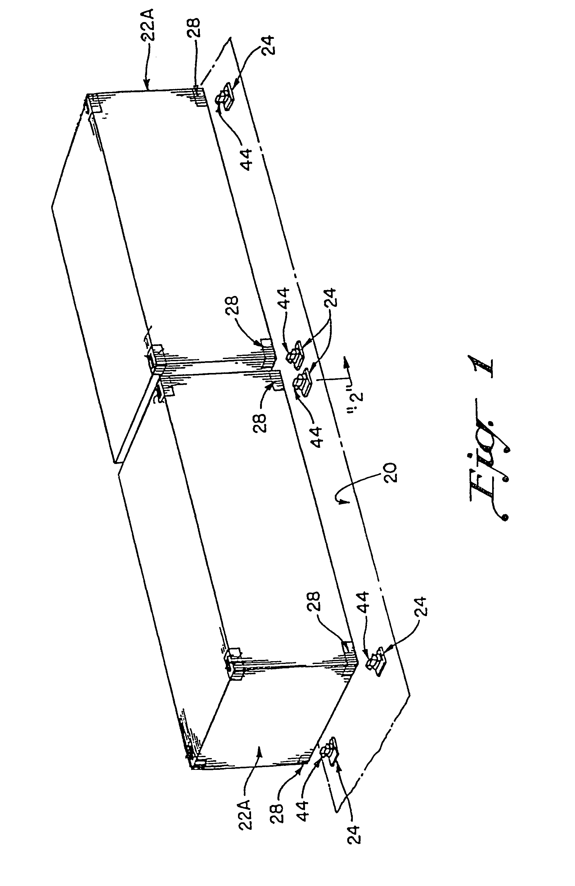 Container securement device and system