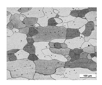 Method for improving toughness of middle chromium ferritic stainless steel medium plate