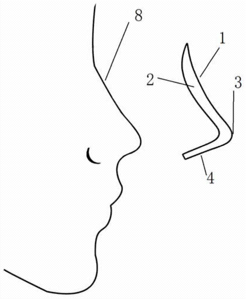 Method for laser engraving of nasal prosthesis