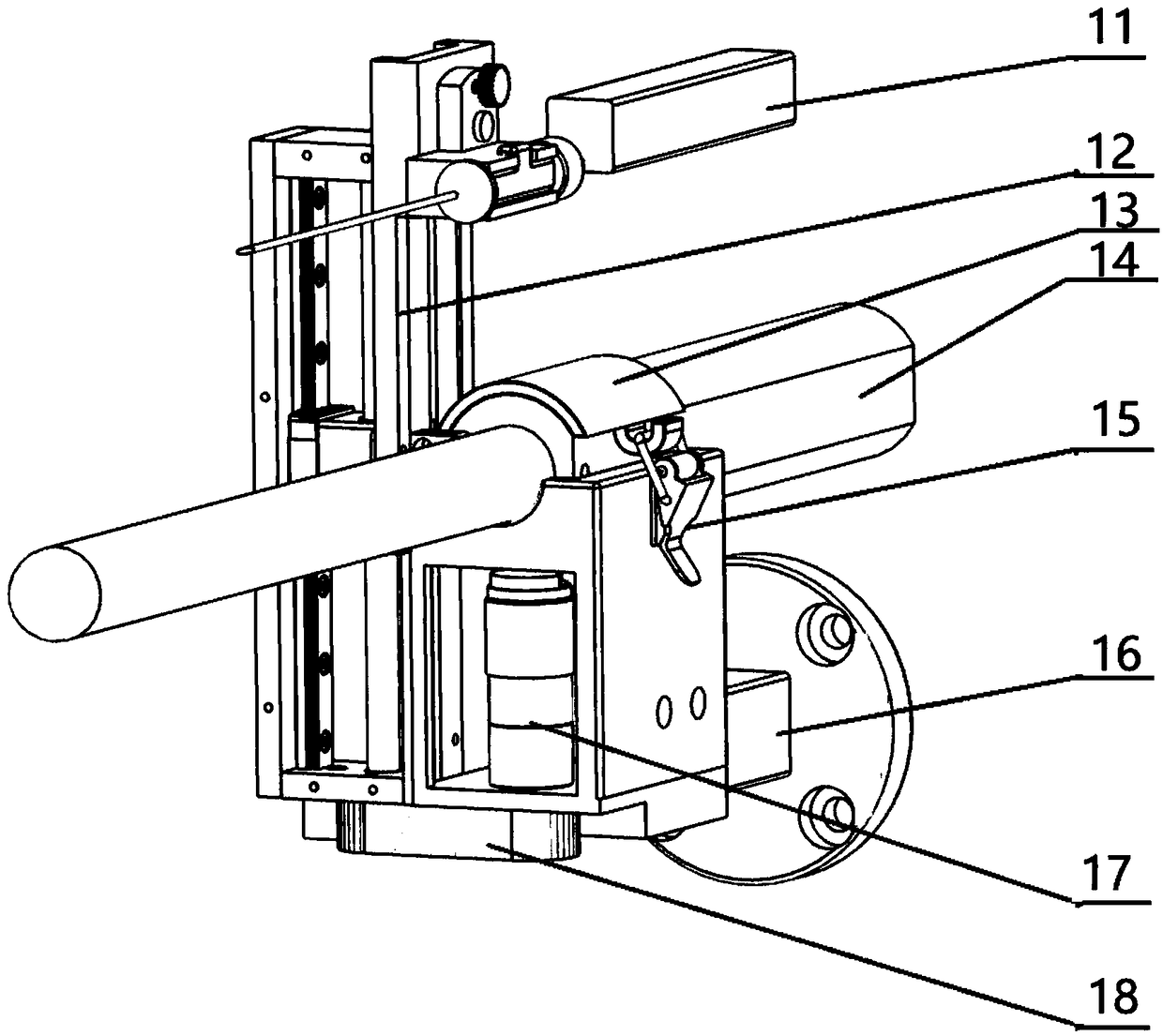 Prostate seed implantation robot