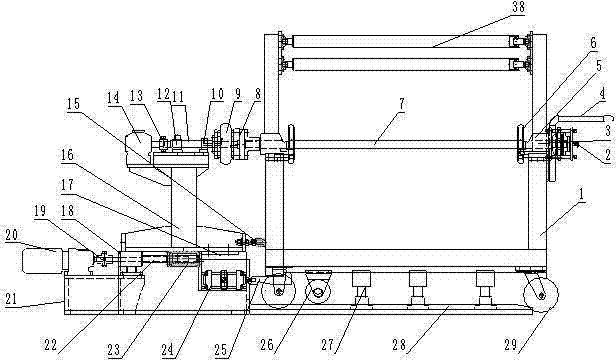 Feeding system driving coupling device of molding machine