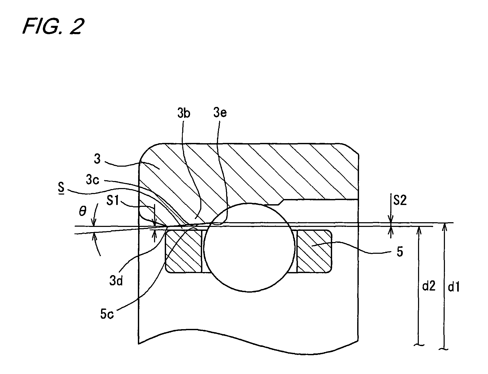 Rolling bearing and rolling bearing assembly