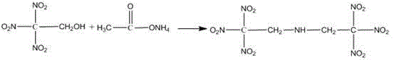Trinitroethyl energetic compound and preparation method thereof