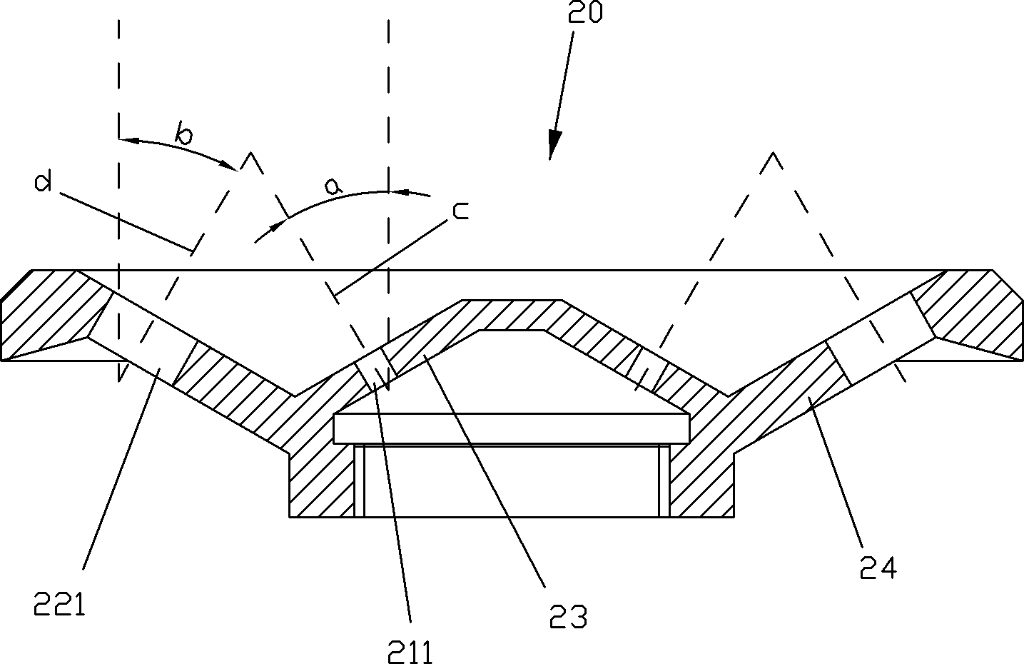 Quasi-high speed gas burner for industrial stove