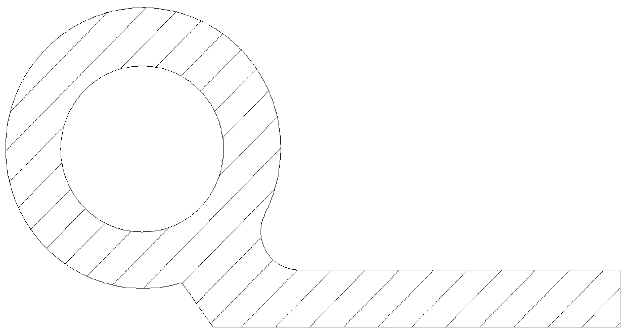 Seamless hinge and machining method thereof